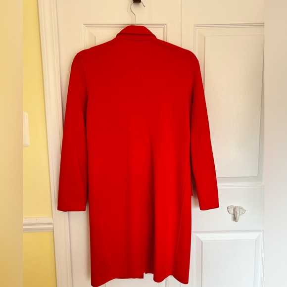 CAROLINA BELLE Montreal Longline Breasted Peacock Coat Blazer Size Extra Small - Picture 4 of 7